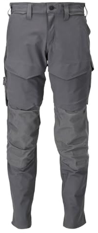 Mascot Hose mit Knietaschen Anthrazitgrau/Schwarz Customized - 22379-311-8909 - Größe