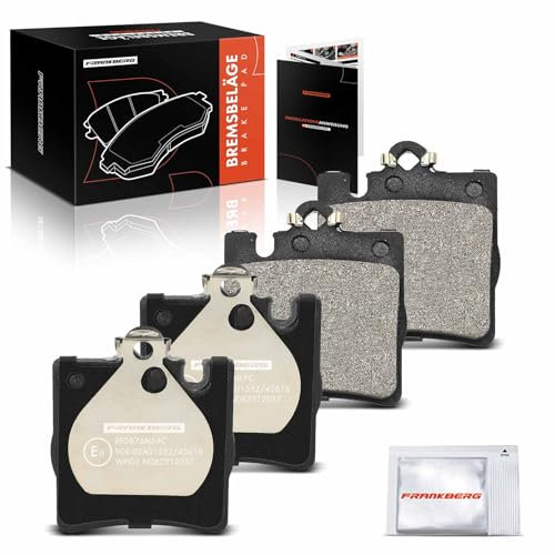 Frankberg Plaquettes de frein arrière compatibles avec Classe C Coupé CL203 C230 C30 AMG C320 C350 1.8L-3.5L 2001-2008 SLK R171 280 300 350 200 1.8L-3.5L 2004-20111 Remplace# 0054201920