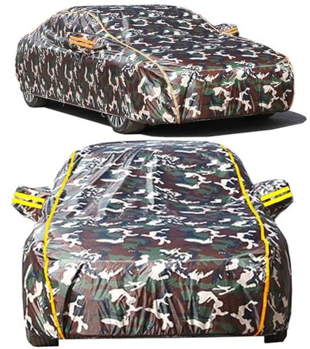 Autoabdeckung Für Seat Ibiza| Wasserdicht Atmungsaktiv Auto-Schutzhülle Anti-UV Winddicht Volle Autoplane