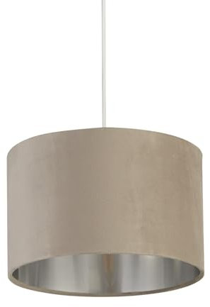 Searchlight 21027TA Lampenschirm, Trommelform, Taupe, 280 mm