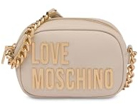 Love Moschino JC4026PP1MKD0110, Schultertasche für Damen, Elfenbein, Einheitsgröße, elfenbein, Einheitsgröße