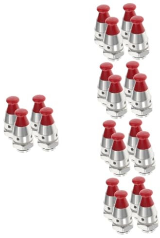 OSALADI 20 Pcs Pressure Cooker Safety Valve Cooker Jigger Valve Exhaust Valve for Pressure Cooker Keychain Tweezers Pressure Limiting Valve for Pressure Cooker Steam Canner Mirros Frp