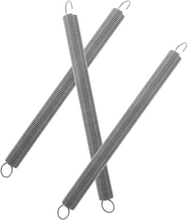 AUTSUPPL 3pcs Stair Spring Kit Ladder Limb Replacement for Ladder for Stairs Home Attic Parts