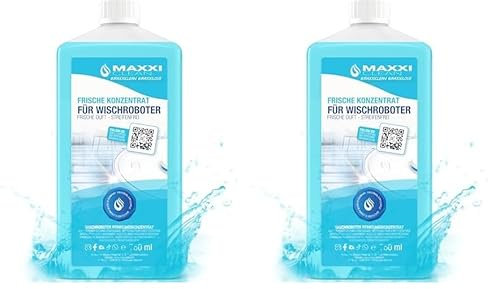 Limpiador de suelos para robots de limpieza - 750ml para todos los fabricantes (Paquete de 2)
