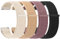 Amzpas Nylon Uhrenarmband 22mm 20mm Armband mit Schnellverschluss, Klettverschluss und Schnellverstellung Geflochtenes Uhrenarmbänder, Universelles Ersatzarmband für Smartwatch Traditionelle Uhr