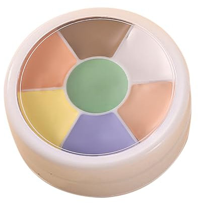 tavolozzas di Correttore in Crema, Palette di Trucco Leggero, Palette per Fondotinta Palettes per Trucco Correttore, Correttores Ideale per Coprire Tutto Il Giorno, Correzione del Colore