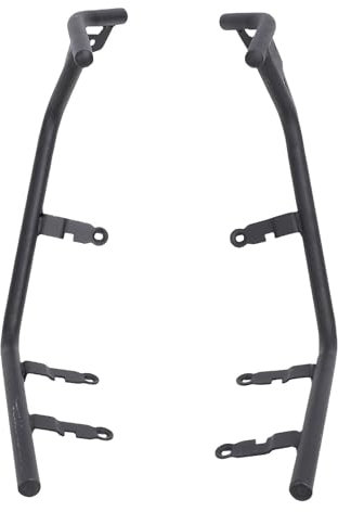 Dpofirs Protector de Barra de Choque de la Autopista de Motocicletas para ADV160 2021-2025, la Barra de Choque de Acero Al Carbono Ofrece un Kit de de Bloqueo de Protección para el Parachoques