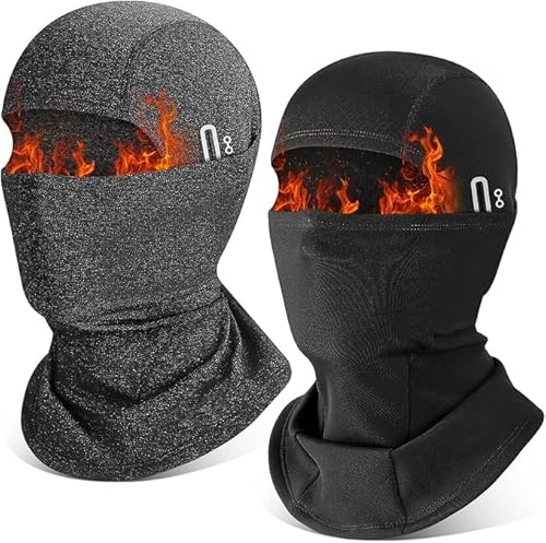 HEGGCOOE Sturmhaube Balaclava für Herren und Damen, Winddichte Balaclava Wärme Gesichtsmaske Skimaske für Outdoor Skifahren, Snowboarden, Laufen, Radfahren und Motorradfahren