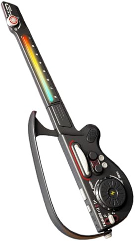 Kit Per Chitarra Elettrica - Musica Educativa Pieghevole, Strumento Stile Basso Realistico, Chitarra Per Esercitazione Portatile | Giocattolo Interattivo Per L'apprendimento Musicale Per Bambini