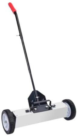 KESOTO Scopa per prato, facile da pulire, scopa in metallo per ufficio, riparazione auto, cortile, casa, 18 Inch