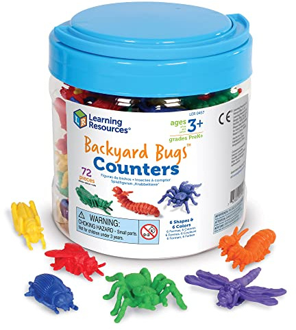 Learning Resources Backyard Bugs (Set of 72)