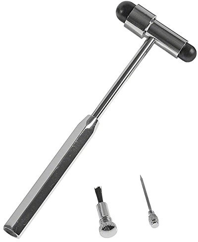 Reflexhammer nach Buck, Hammer, Perkussionshammer, Diagnostik Hammer, 19,5 cm