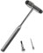 Reflexhammer nach Buck, Hammer, Perkussionshammer, Diagnostik Hammer, 19,5 cm