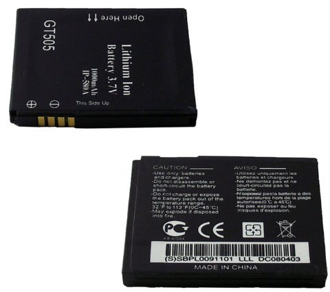 STYLEYOURMOBILE Akku für LG GC900 / GT505 / GT500 Viewty Smart