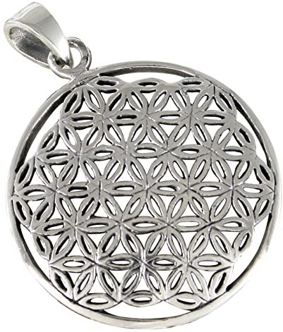 AFP Anhänger Blume des Lebens 925 Sterling Silber AS-147