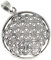 AFP Anhänger Blume des Lebens 925 Sterling Silber AS-147
