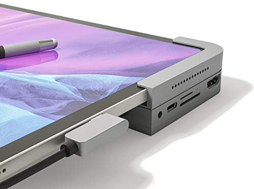 Station d'accueil XtremeMac USB-C, Adaptateur Type C Hub 6-en-1 pour MacBook, iPad Pro et autres ordinateurs portables USB-C - 6 ports (1x USB 3.0, 1x HDMI, Audio / Micro, carte SD / MSD, USB-C PD)