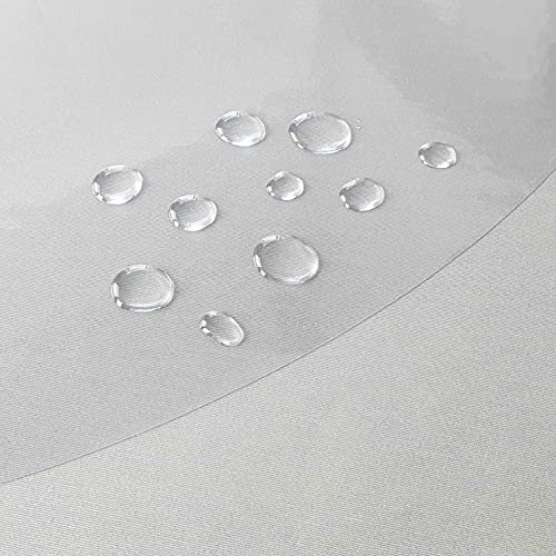 DecoHomeTextil Heimtextilmanufaktur Transparente Folie Tischdeke Tischfolie Schutzfolie Dicke und Größe wählbar 0,2 mm Rund 90 cm abwaschbar