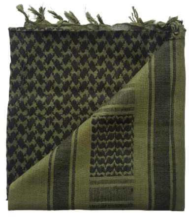 MILSPEC SURPLUS Herren Schal onesize Gr. onesize, Olivgrün / Schwarz