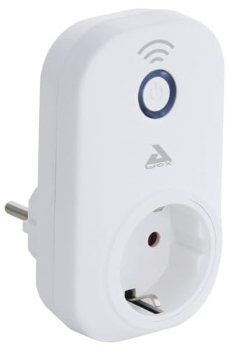 EGLO connect PLUG PLUS, Smart Home Stecker für Sprachsteuerung, Steckdose mit WLAN und Energiemesser, Bluetooth Zubehör für EGLO connect System Material: Kunststoff, Farbe: Weiß