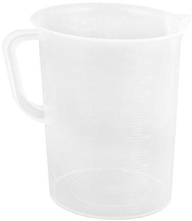 New Lon0167 Lab Kitchen Featured Plastic Water Liquid Reliable Efficacy Graduated Measuring Cup Beaker Clear 5000ml(id:4be FA b4 af4)