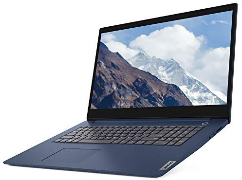 Lenovo IdeaPad 3 17.3 Inch HD+ Laptop - (Intel Pentium Gold, 4 GB RAM, 1 TB HDD, Windows 10 S Mode) - Abyss Blue