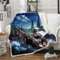 NICHIYO Star Wars Bett Decken, Cartoon Anime Fleece Fleecedecken for Erwachsene Kinder, 100% Mikrofaser, for Bettcouch und Sofa (9,150cm × 200 cm)