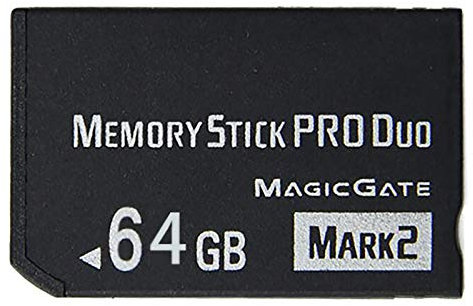 LICHIFIT Pro Duo Speicherkarte, 64 GB, für Sony PSP 2000/3000, High-Speed, Schwarz
