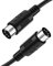 Ancable MIDI Cable 5 Pin DIN Male to Male for MIDI Controller 1M, Midi Cable Compatible with Synthesizer, Piano Keyboard, Sequencer, Electronic Drums, Effect Processor, Sampler, Multi-Effect Pedal