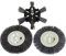 Fugenbürste 3er-Set f.Endvb. Ø10cm passend für Grizzly Tools Akku Reinigungsbürste ARB 2040-2S