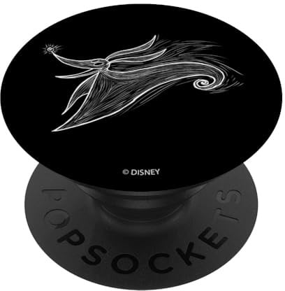 Disney Nightmare Before Christmas Zero Ghost Sketch PopSockets mit austauschbarem PopGrip