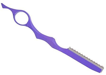 Effiliermesser, Rasiermesser, Effiliermesser Edelstahl Haarschneidemesser Haarstrukturierung Feather Razor Barber Messer für Salon Zuhause