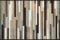 wash+dry Fußmatte, Mikado Stripes Nature 50x75cm, innen, waschbar, bunt