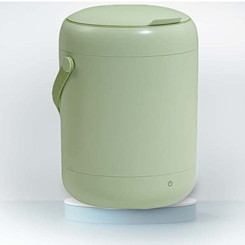 PanHuiWen Mini Machine à Laver Machine A Laver Portable Essoreuse 2.8L Lave Linge Portable Electrique avec Fonction BactéRiostatique LumièRe Bleue,Green