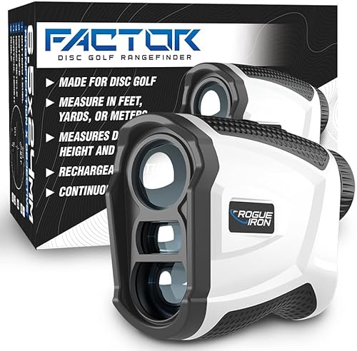 Rogue Iron Disc Golf Range Finder Measures in Feet Rangefinder