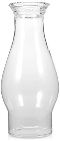 Lurrose Öllampe Lampenschirm Windlicht Lampenglas Kugel Petroleum Kerosin Lampe Ersatzschirm Öllampe Glaszylinder Ersatzglas Lampenabdeckung für Öllampe Petroleumlampe Tischampe