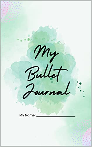 My Bullet Journal: 50 ruled pages Bullet Diary Journal ; 8.5 X 11 inches (English Edition)