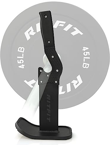 RitFit Deadlift Jack/Barbell Jack Unload 660LB Barbell Stand with Non-Slip Handle and Base, Perfect for Deadlift and Powerlifting
