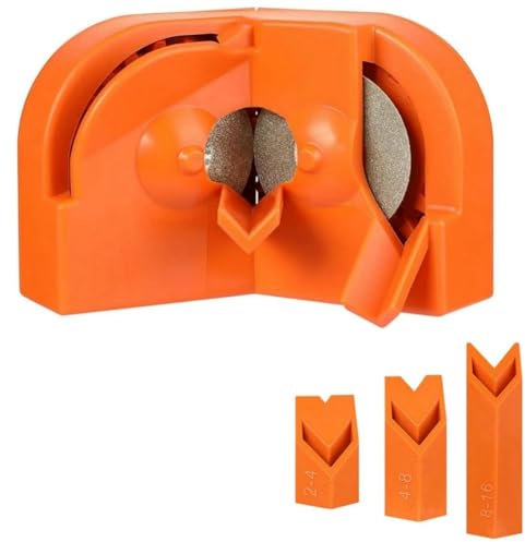 Clyictz Strumento di macinazione multiuso per affilare punte da trapano portatile, affilatura rapida e facile