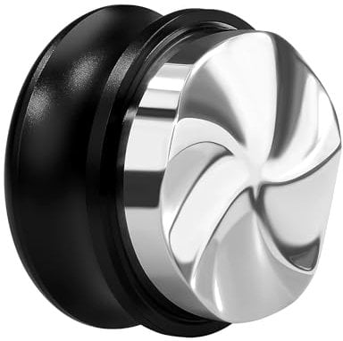 Normcore 53,3 mm Schwerkraftverteilungswerkzeug, Schwerkraft-adaptiver Espresso-Verteiler, Espresso-Kaffee-Nivellierwerkzeug für Breville Sage 54 mm Siebträger ohne Boden, 304 Edelstahl,