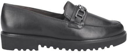 Paul Green Slipper & Mokassin 1124-006, Glattleder, Schwarz, Damen EU 5,5/38,5