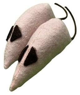 Zebedee's The Original Catnip Mouse 2 pack 2 Pink