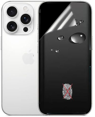 Stejnhge 2 Stk Schutzfolie Matte für iPhone 16 Pro (6.3) | Matte Displayschutzfolie, Anti-Fingerabdruck/Entspiegeltes, Flexible TPU Hydrogel Displayschutzfolien