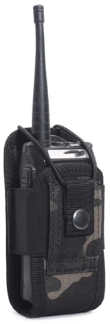 HOUSON Funkgerätetasche Beutel, Walkie-Talkie-Tasche GPS-Telefonhalter tragbare Radio-Halterung Multifunktions-Tasche für Walkie Talkie DJJB-054