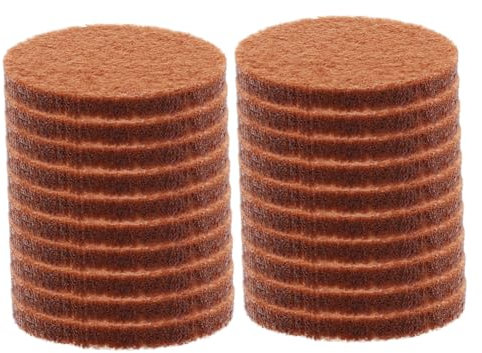 HAPINARY 100 Runde Baumwoll Duftkissen Wiederverwendbare Ätherische Öl Diffusor Pads Kompakt Für Auto Büro Zuhause Effiziente Ölabsorption Tragbar Als Anhänger