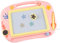 Playtastic Magnetische Kinder-Maltafel mit Magnetstift und 2 Stempeln, rosa