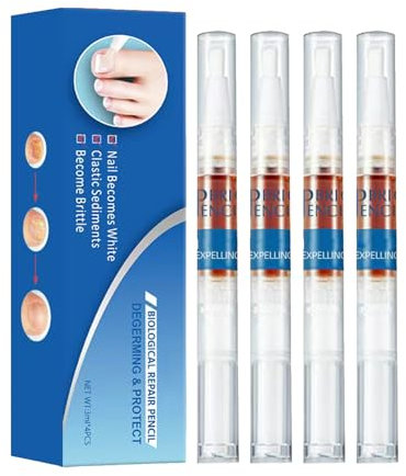 Penna per la Cura Delle Unghie,Favorisce la Ricrescita di Unghie Sane,Rinforza la Struttura Dell'Unghia,Soluzione per la Cura Delle Unghie per Cura Delle Unghie e Delle Cuticole