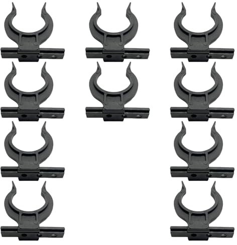 10 Stück Küchensockel-Clips, stabile Kickboard-Halterungen für 32 42 mm Schrankfüße ohne Schrauben, für den täglichen Gebrauch