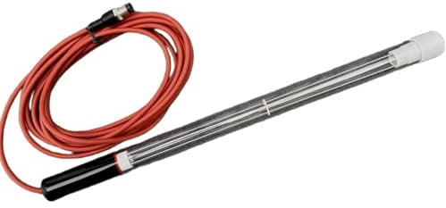 Amalgam Tauch UVC in 25-42-55-75-105 Watt Teichklärer in Industriequalität- Komponenten für UVC Tauchstrahler- Ersatzset für Air-Aqua Super UV- (75 Watt Amalgam Ersatzset 730mm)