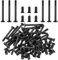 60 PCS pc Fan Screws, Computer Cooling Fan Mount Screws Case Fans Screw Long Short Kit PC Radiator Mount Screw Computer Chassis Fans Components #6-32x30mm 30PCS / M5x10mm 30PCS